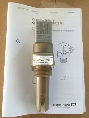 Endress+Hauser CLS21-C1E4A เครื่องตรวจจับการนําทางแบบแอนาล็อก Condumax CLS21