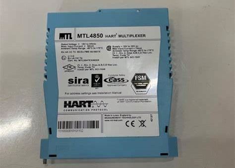 MTL4850 เครื่องมือ MTL HART Multiplexer HART rev 5 ∙ 7 ช่องเดียว