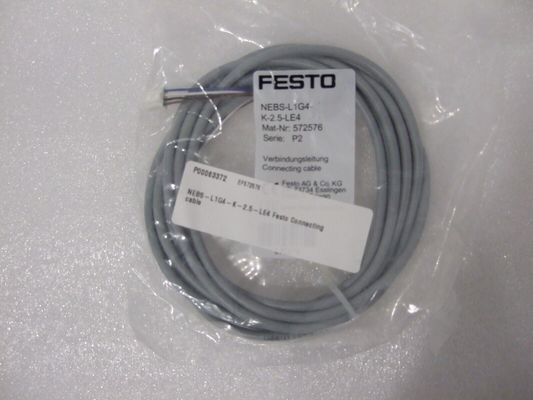 สายเชื่อม Festo NEBS-L1G4-K-2.5-LE4 พร้อมตัวถือสัญลักษณ์