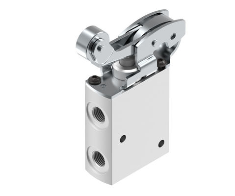 วาล์วเลเวอร์โรเลอร์ Festo VMEF-RT-M32-M-G18 พร้อมสปริงเครื่องจักรกล ความกว้างชื่อ 5.6 mm