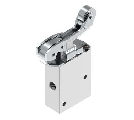 วาล์วเลเวอร์โรเลอร์ Festo VMEF-RT-M32-M-G18 พร้อมสปริงเครื่องจักรกล ความกว้างชื่อ 5.6 mm