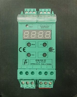 เครื่องตรวจวัดความเร็วหมุน Pepperl + Fuchs KFU8-DW-1.D ความถี่การสลับ ≤ 10 Hz และขนาดเป้าหมาย 0.3 mm