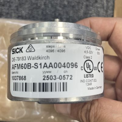 เซ็นเซอร์ตําแหน่ง 1 ราศีแม่นยําสูง SICK AFM60B S1AA004096 ด้วย 4 mA... 20 mA Output