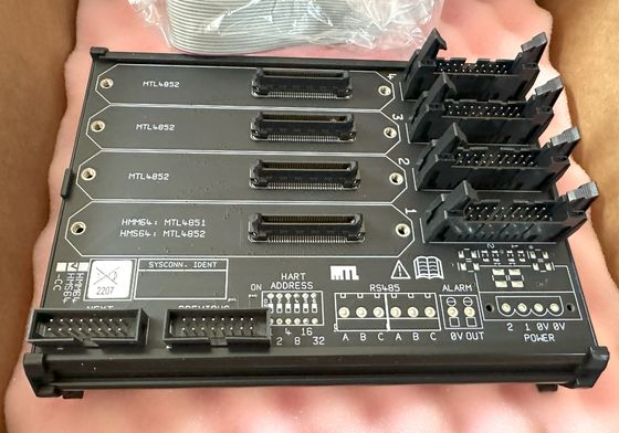 EATON MTL HMS64 HART MULTIPLEXER SLAVE PANEL BACKPLANE MTL08ATEX4850 ประเทศอังกฤษ