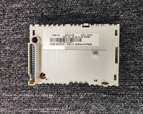 ABB RETA-01 R-series RETA-01 เป็นโมดูลเอเธิร์เน็ตเอดป์เตอร์ 1 ท่าเรือที่รองรับโปรโตคอลการสื่อสารสอง