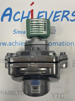 ASCO SCG353G047 วาล์วซอลีนอยด์กระแทก 0...20 mA ระยะสัญญาณเข้าและความดันสูงสุด 40MPa