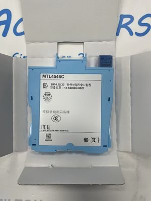 MTL4546C ตัวแยกที่ปลอดภัยในตัว ระยะสัญญาณ การออก 4 ถึง 20mA การแสดงพลังงานสีเขียว