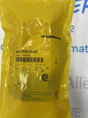 Turck NI40U-CP40-VP4X2 อินดูคทีฟ บล็อค โปรมิซิเมนต์ เซนเซอร์