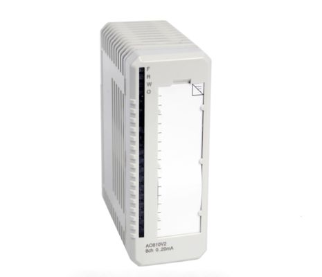ABB AO810V2 โมดูลการออกแบบแอนาล็อก 8 ช่องทางออกแบบแอนาล็อกแบบมหาด