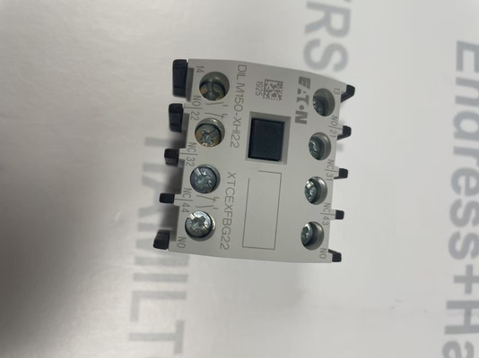Eaton DILA-XHI22 โมดูลหน้าสัมผัสเสริมของซีรีส์ Moeller พร้อมวัสดุซีล NBR และการตรวจจับตำแหน่งเซ็นเซอร์ฮอลล์