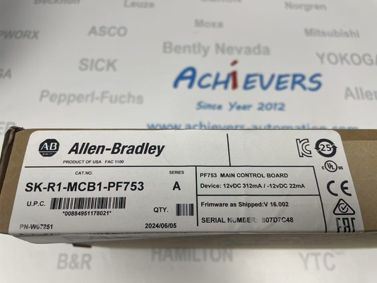 ส่วนสํารองของ Allen-Bradley SK-R1-MCB1-PF753 เป็นส่วนสํารองของบอร์ดควบคุมหลัก