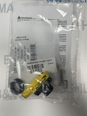 เซนเซอร์โฟโตอิเล็กทริกแบบรอบด้าน รุ่น BANNER QS18VP6LLPQ8 อัตราการไหล 0.70 Cv -20°C ถึง 65°C โซลูชันอเนกประสงค์