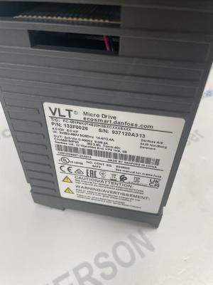 Danfoss FC-051P4K0T4E20H3BXCXXXSXXX ความถี่ AC Drive 10 bar ความดันและวัสดุประปา NBR