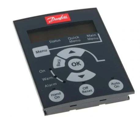 Danfoss 132B0100 LCP Control Panel WO-Potentiometer สําหรับระยะความดัน 0 bar ถึง 8 bar การระบายพลังงาน ≤ 0.7 W