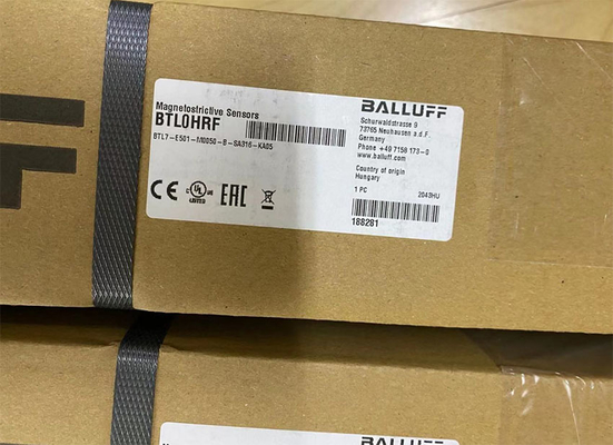 เซ็นเซอร์วัดตำแหน่งเชิงเส้นแบบแม่เหล็กสทริกชัน Balluff BTL7-E501-M0050-B-SA316-KA05 ในรูปแบบแท่ง