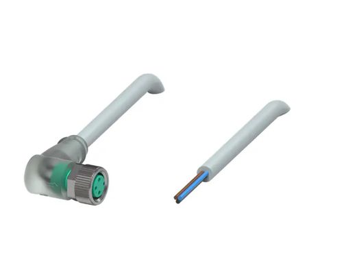 V3-WM-E2-5M-PUR สายสายหญิง M12 3-Pin