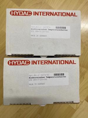 สวิตช์อุณหภูมิ HYDAC ETS386-3-150-000 NO 0-60°C