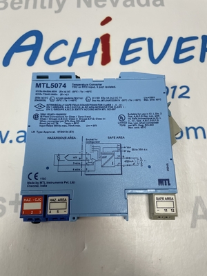 MTL5074 ตัวแปลงอุณหภูมิ ตัวแปลงอินพุต THC หรือ RTD