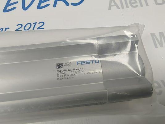 กระบอกสูบโปรไฟล์มาตรฐาน ISO ความน่าเชื่อถือสูง Festo D5BC-40-125-PPVA-N3