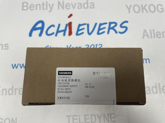 SIEMENS 6ES7 214 - 1BD23 - 0XB8 โมดูล CPU 224 หลักของซีเมติค S7 - 200 ซีรีย์ของคอมแพคต์ที่สามารถเขียนโปรแกรมควบคุมโลจิก