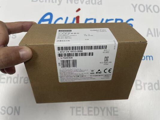 SIEMENS 6ES7 214 - 1BD23 - 0XB8 โมดูล CPU 224 หลักของซีเมติค S7 - 200 ซีรีย์ของคอมแพคต์ที่สามารถเขียนโปรแกรมควบคุมโลจิก
