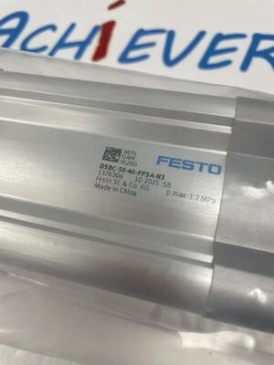 กระบอกสูบนิวเมติกแบบ double-acting ระดับพรีเมียม Festo DSBC-50-40-PPSA-N3