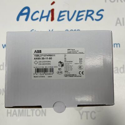 คอนแทคเตอร์แบบบล็อก ABB AX65-30-11-80 ทำงานด้วยไฟ AC