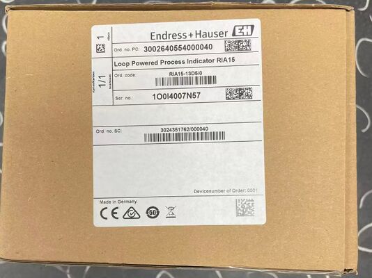 เครื่องส่งสัญญาณความดันแตกต่าง Endress Hauser RIA15-13D5/0