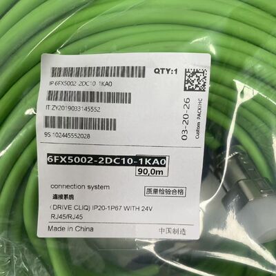 6FX5002-2DC10-1KA0 สายสัญลักษณ์ที่ประกอบขึ้นล่วงหน้าที่มีความน่าเชื่อถือสูง
