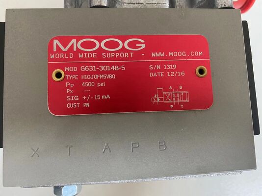 วาล์วเซอร์โวไฟฟ้าไฮดรอลิก MOOG G631-3014B-5