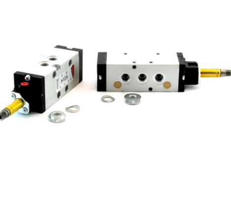 วาล์วโซลินอยด์ Camozzi 458-015-22 ซีรีส์ 4 แบบ 5/2 ทาง ความน่าเชื่อถือสูง