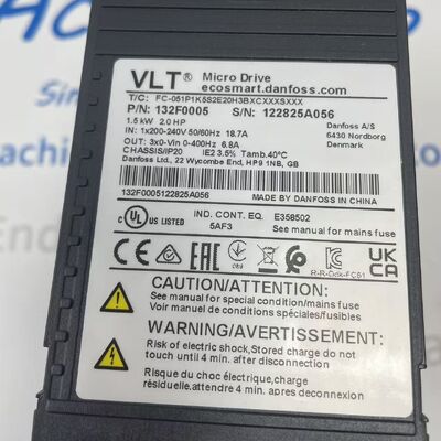 Danfoss 132F0005 แผนแปลงความเร็วแปรเปลี่ยน