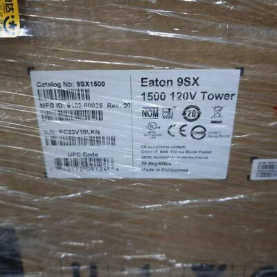 EATON 9SX1500 1500VA/1350W ออนไลน์ UPS อุตสาหกรรมแปลงสอง