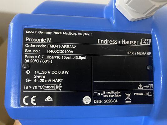 E+H FMU41-ARB2A2 โปรโซนิค M เครื่องส่งระดับฉายเสียง