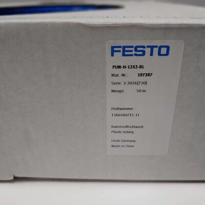 Festo PUN-H-12X2-BL โปลิยูเรธานอากาศแรงดันสูง