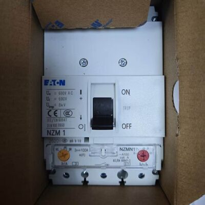 EATON NZMN1-A100 เครื่องตัดวงจรกรอบกรอบพับ
