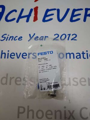 Festo HGL-1/8-QS-6 พีล็อตเช็ควาล์ว