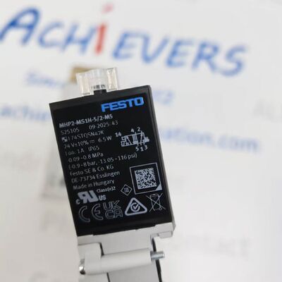 Festo MHP2-MS1H-52-M5 ความเร็วสูง 5/2 Way Solenoid Valve M5 Thread