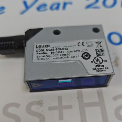 Leuze ODSL 8C66-500-S12 เครื่องตรวจจับระยะเลเซอร์แสง