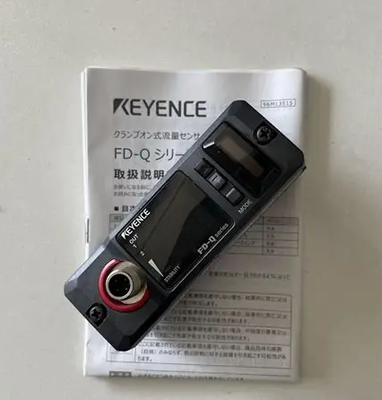 เซ็นเซอร์วัดอัตราการไหลของเหลวแบบยึดหนีบอัลตราโซนิก Keyence FD-Q20C