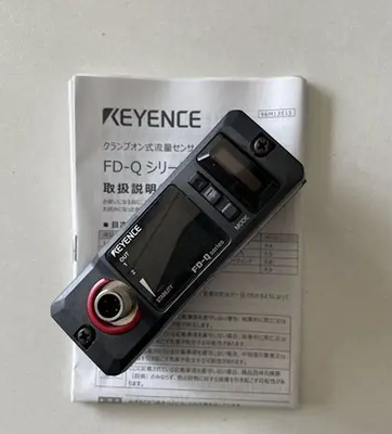 Keyence FD-Q32C Clamp-on Ultrasonic Fluid Flow Sensor เครื่องตรวจจับกระแสของเหลว
