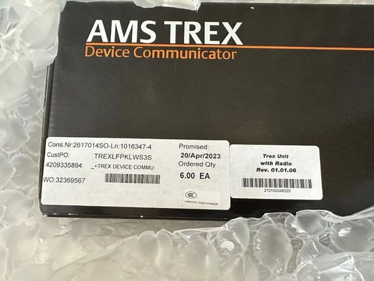 TREXLFPKLWS3S EMERSON เครื่องสื่อสารเครื่อง TREX รวมถึง BAG HART และ FOUNDATION แอปพลิเคชั่นบัสสนาม