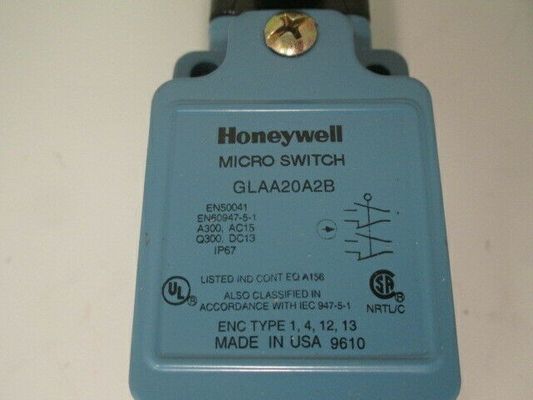 Honeywell GLAA20A2B Snap Action Limit Switch ข้างหมุน 10A 600 VAC 250 VDC ซิงก์ ซีรี่ย์ GLA