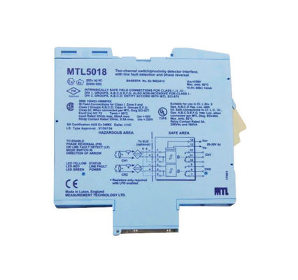 MTL5018 MTL อุปกรณ์ตรวจจับความใกล้ชิด อินเตอร์เฟซ จํานวนช่อง 2