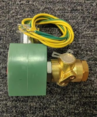 24 VDC การจัดอันดับปั๊มไฟเข้า ASCO 8262G262 Red-Hat II วาล์วโซเลนอยด์ที่มีผลต่อตรง