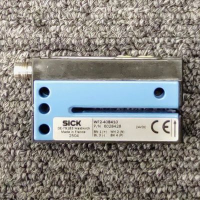 SICK Instruments WF2-40B410 เครื่องตรวจจับฟอร์คสําหรับการใช้งานขนาดเส้น M18 x 1