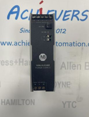 อุปกรณ์สื่อสาร ALLEN BRADLEY 1606-XLF240F โมดูลไฟฟ้าสวิตช์โหมดที่มีขนาดสายแข็ง 22 ถึง 14 AWG