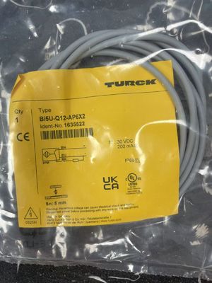 เซ็นเซอร์เหนี่ยวนำ Turck BI5U-Q12-AP6X2, ประเภท CPU Intel Atom E3827 และการตั้งค่าการทำงานจำกัดแรงบิดโดยพารามิเตอร์