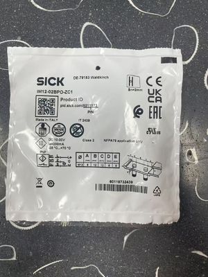 SICK IM12-02BPO-ZC1 IM เซนเซอร์ตรวจจับระยะใกล้แบบเหนี่ยวนำมาตรฐาน