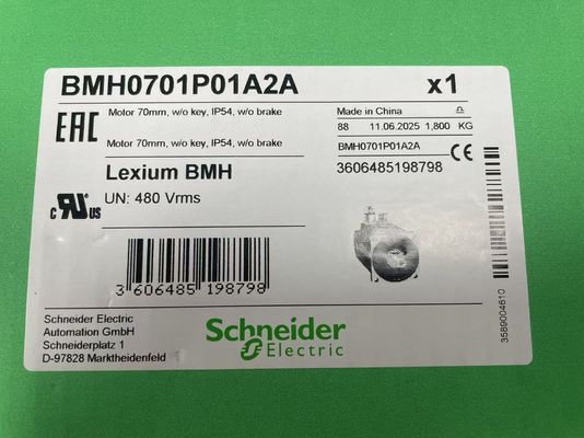 เซอร์โวมอเตอร์ Schneider BMH0701P01A2A พร้อมส่วนลด 0I12 และอินเทอร์เฟซพัลส์ดิจิทัล